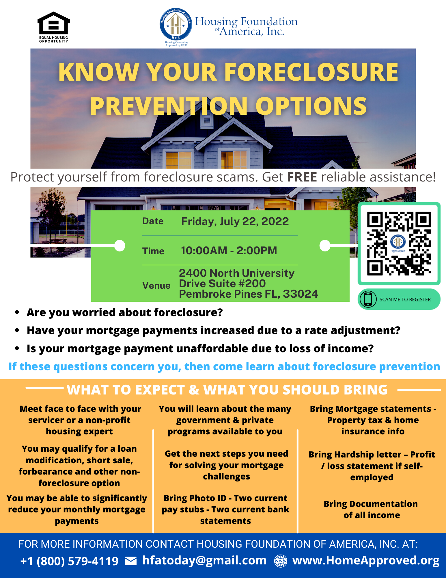 to Housing Foundation of America site!